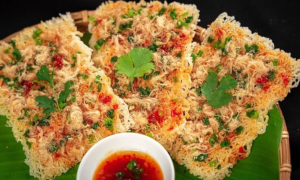 cơm cháy chà bông có bao nhiêu calo