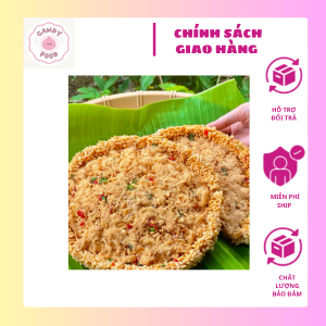 Cơm Cháy Đáy Nồi Chà Bông Mắm Hành hút chân không Đặc sản Đồng Tháp